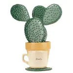Kaktüs Bardak Altlığı