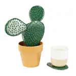 Kaktüs Bardak Altlığı
