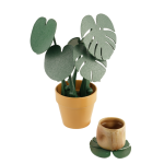 Monstera Bardak Altlığı
